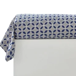 BecquetTaie de traversin en flanelle micro motif gris - THIBAULT FLANELLE