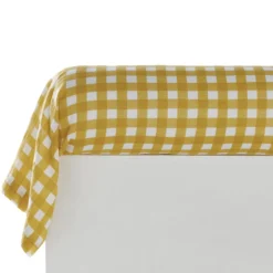 BecquetTaie de traversin en gaze de coton jaune maïs - VICHY
