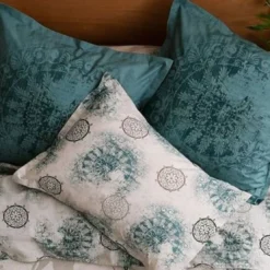 BecquetTaie de traversin en percale coton KYOTO Multicolore