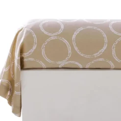 BecquetTaie de traversin en polycoton beige - EXPRESSO POLYCOTON