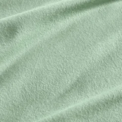 BecquetTaie de traversin FLANELLE UNI - vert amande
