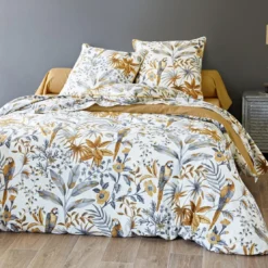 BecquetTaie de traversin flanelle DR.YOUHOU - caramel