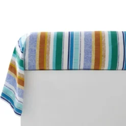 BecquetTaie de traversin, fleurs multicolores FESTIVE 43x185
