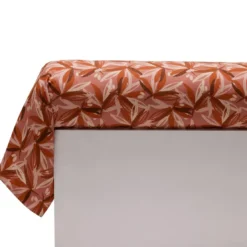BecquetTaie de traversin MONDE VEGETALimprimé feuilles, multicolore 43x185