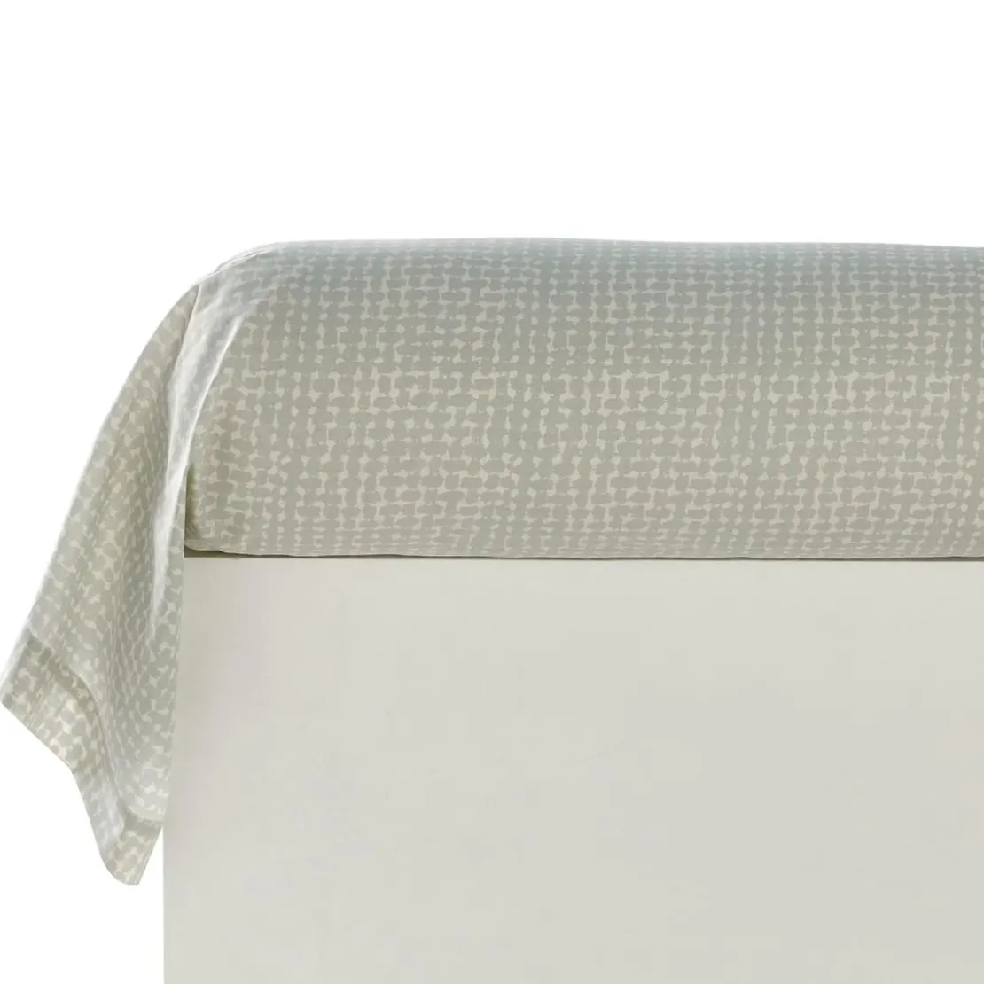 BecquetTaie de traversin polycoton LOVERS - gris clair