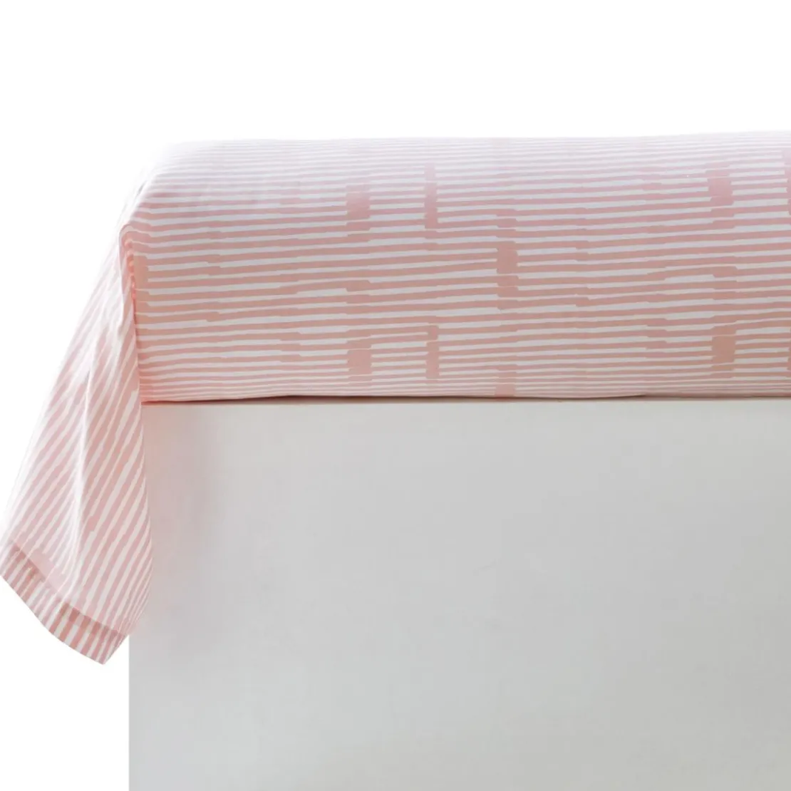 BecquetTaie de traversin à rayures colorées en Coton Rose FLORENT