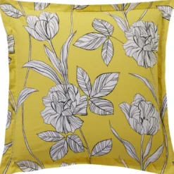 BecquetTaie d'oreiller coton SUMMER - jaune