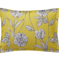 BecquetTaie d'oreiller coton SUMMER - jaune