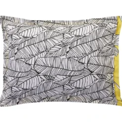 BecquetTaie d'oreiller coton SUMMER - jaune