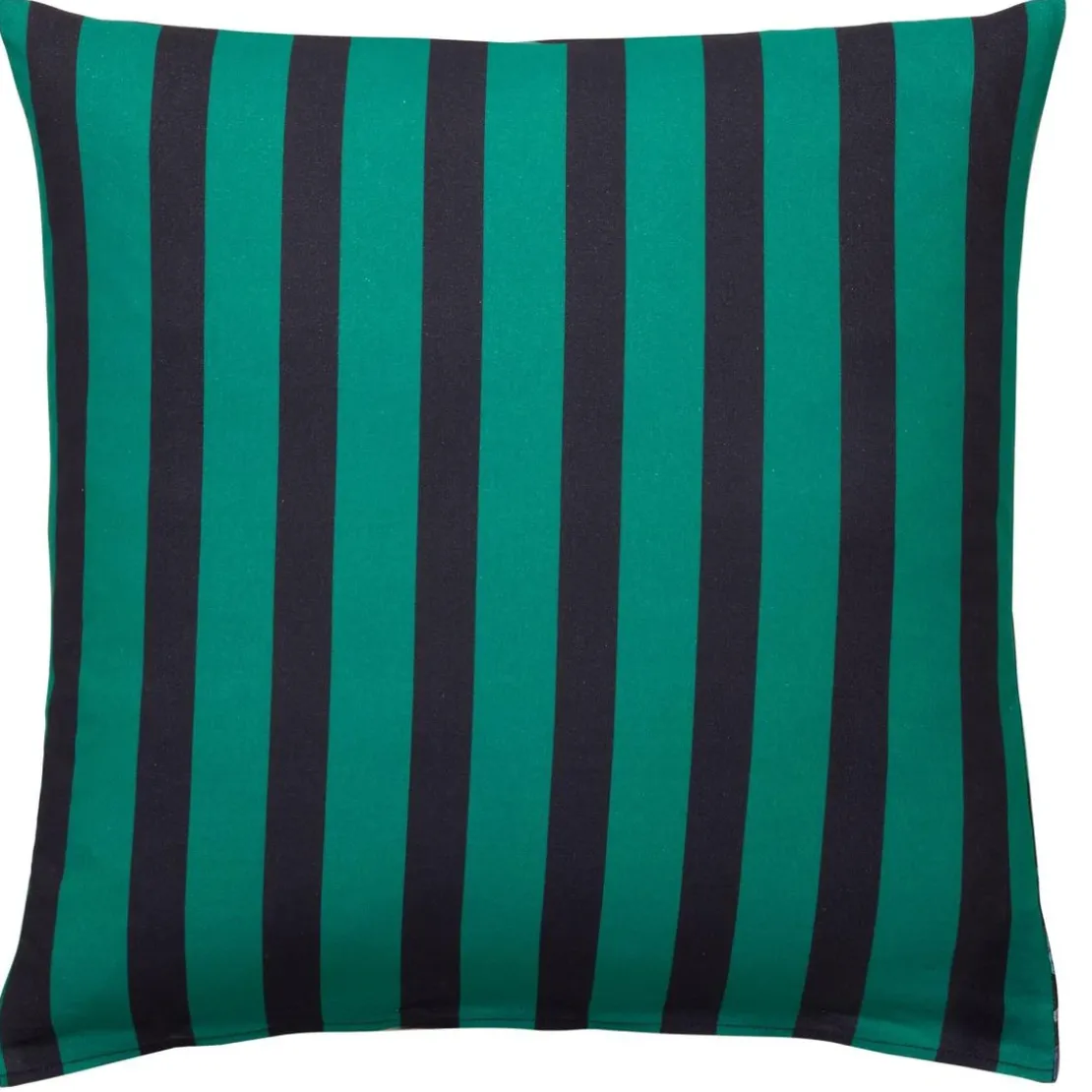 BecquetTaie d’oreiller coton vert tropical noir réversible - MYSTERIEUX