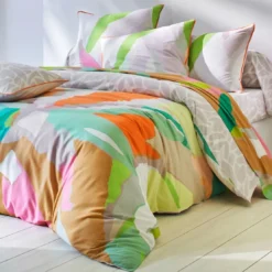BecquetTaie d'oreiller coton LOUKA - multicolore
