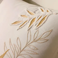 BecquetTaie d'oreiller coton lavé FRISSON - blanc