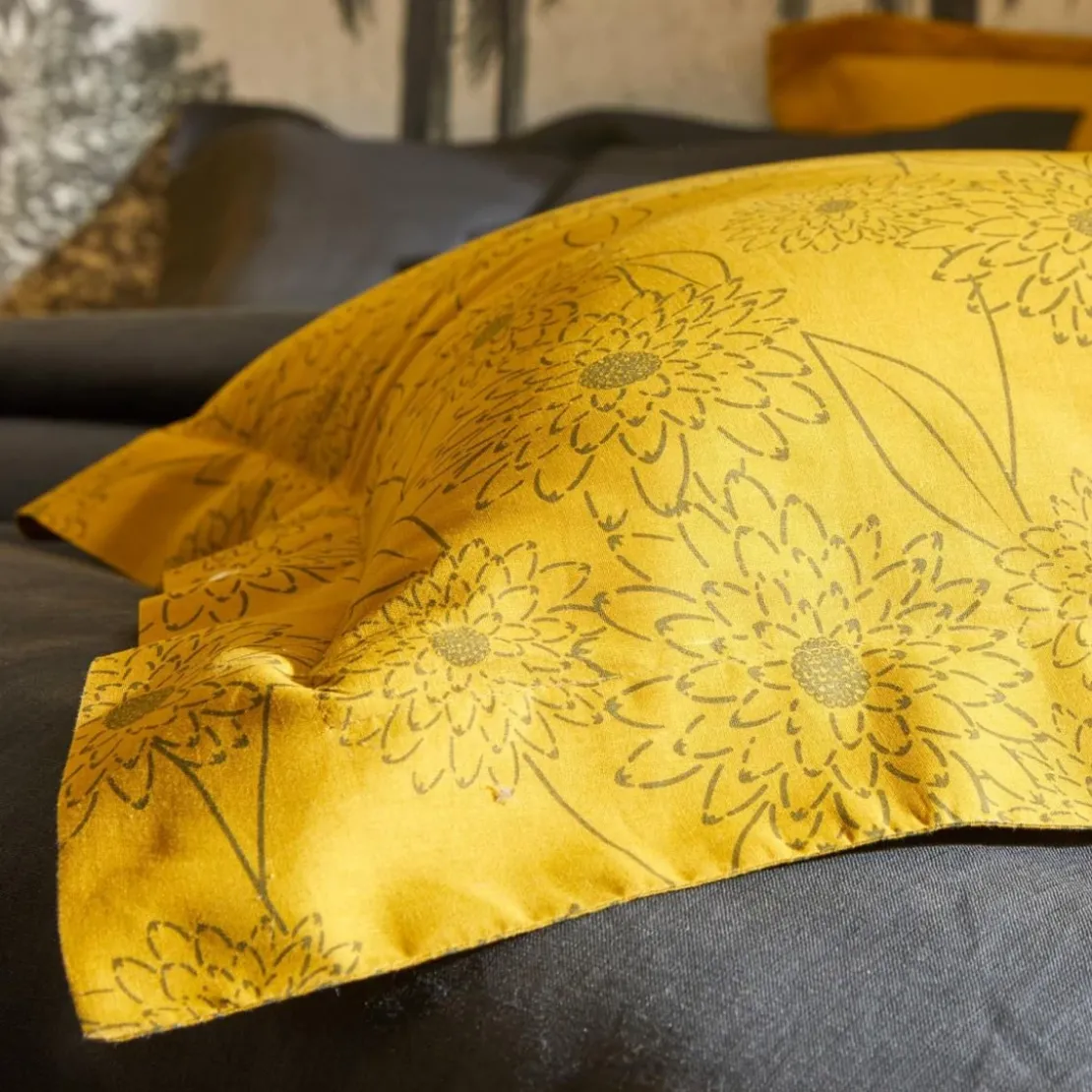 BecquetTaie d'oreiller coton YELFLOR - noir