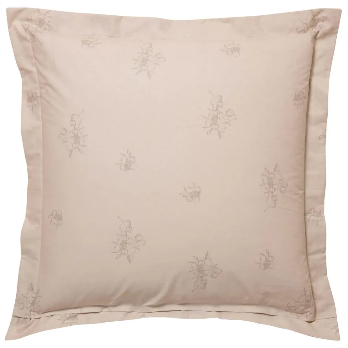 BecquetTaie d'oreiller coton ANDJA - beige grège