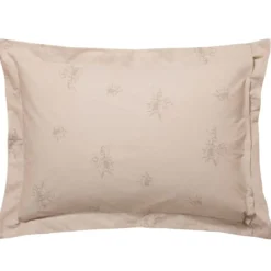 BecquetTaie d'oreiller coton ANDJA - beige grège