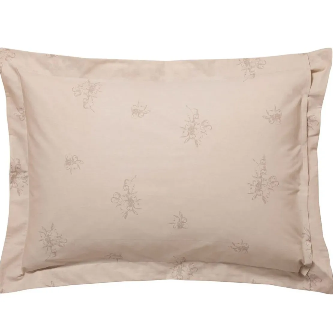 BecquetTaie d'oreiller coton ANDJA - beige grège