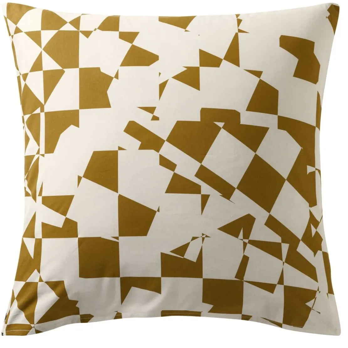 BecquetTaie d'oreiller en coton Sac DAMIERS - beige /noir