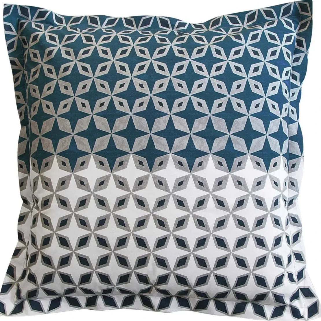 BecquetTaie d'oreiller en coton gris - THIBAULT