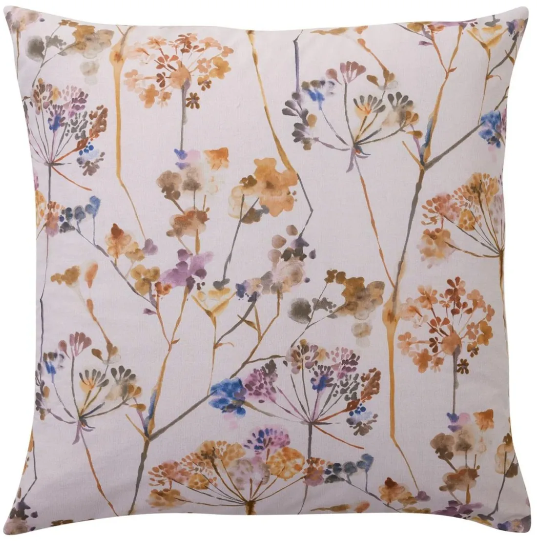 BecquetTaie d’oreiller en coton écru réversible motif floral - FLEURAISON