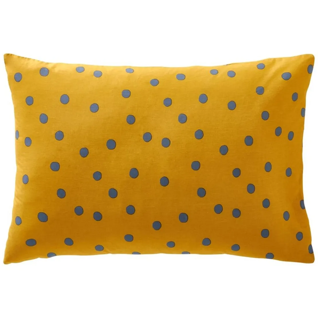 BecquetTaie d'oreiller en coton MAX jaune