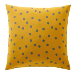 BecquetTaie d'oreiller en coton MAX jaune