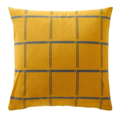 BecquetTaie d'oreiller en coton MAX jaune