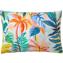 BecquetTaie d'oreiller en coton réversible TROPIC DREAM - multicolore