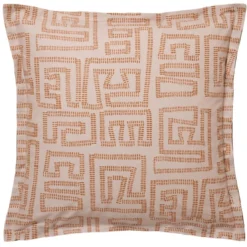 BecquetTaie d'oreiller en coton beige - NAKUPENDA