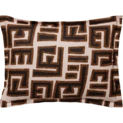 BecquetTaie d'oreiller en coton beige - NAKUPENDA