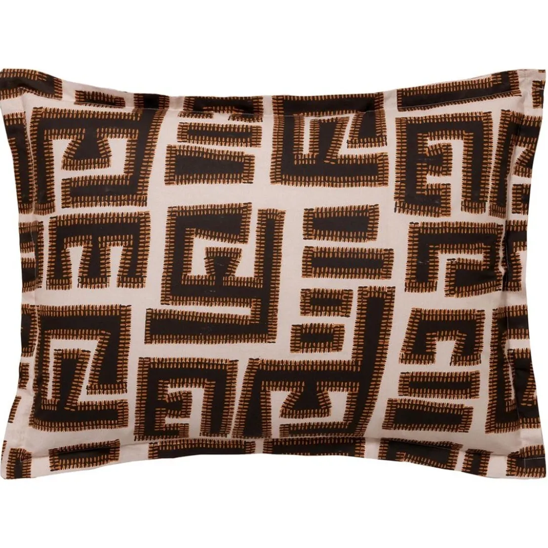 BecquetTaie d'oreiller en coton beige - NAKUPENDA