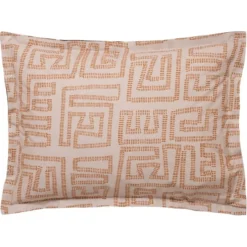 BecquetTaie d'oreiller en coton beige - NAKUPENDA