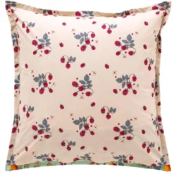 BecquetTaie d'oreiller en percale de coton CROQUER - multicolore