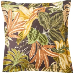 BecquetTaie d'oreiller en satin de coton réversible HACIENDA - brun