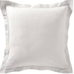 BecquetTaie d'oreiller FLANELLE UNI - blanc craie