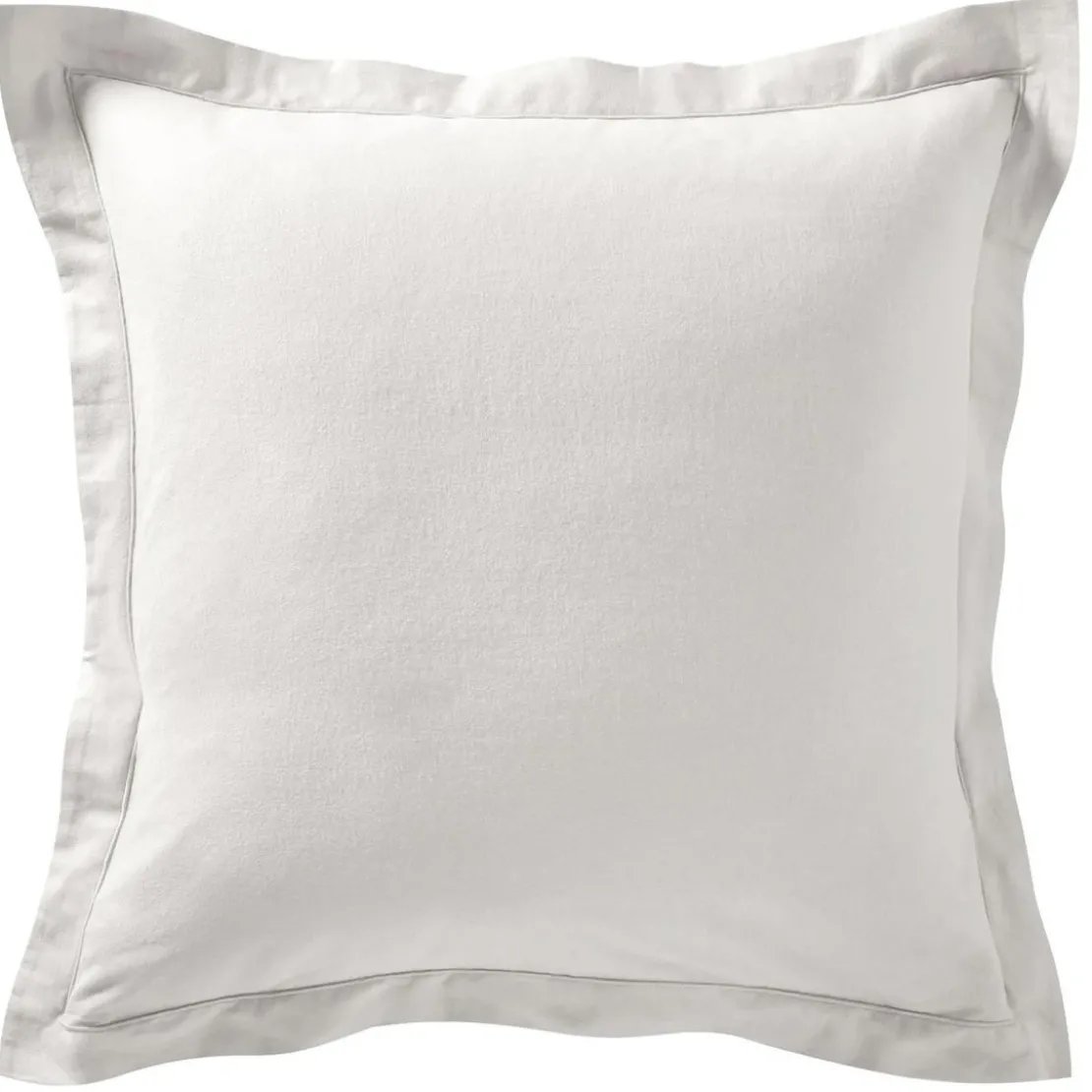 BecquetTaie d'oreiller FLANELLE UNI - blanc craie