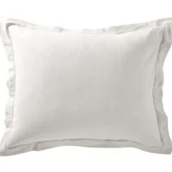 BecquetTaie d'oreiller FLANELLE UNI - blanc craie