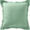 BecquetTaie d'oreiller FLANELLE UNI - vert amande
