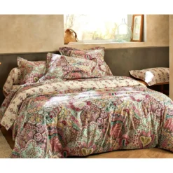 BecquetTaie d'oreillerLITTLE FIOLE multicolore en coton