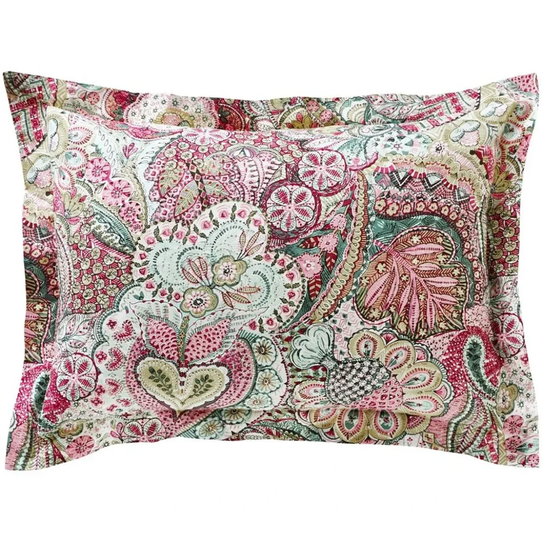 BecquetTaie d'oreillerLITTLE FIOLE multicolore en coton