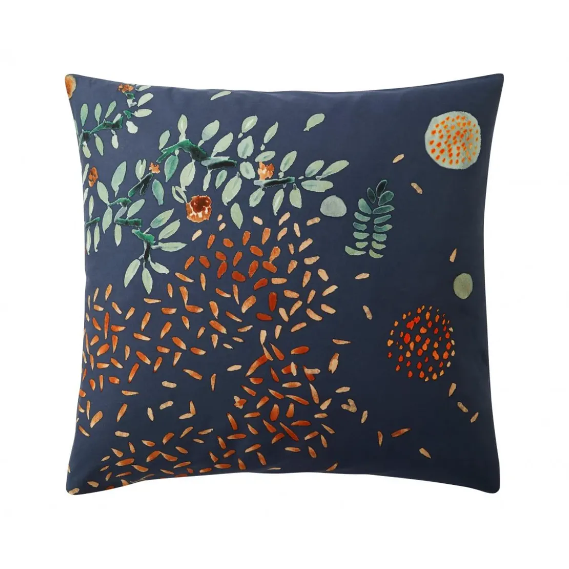BecquetTaie d'oreiller MAGIC FOREST vert en coton