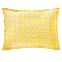 BecquetTaie d'oreiller ou de traversin en coton écru - LEMON BIRD