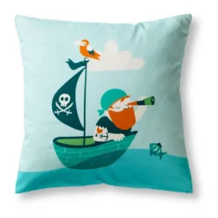 BecquetTaie D'Oreiller ou de Traversin Enfant en coton PIRATES