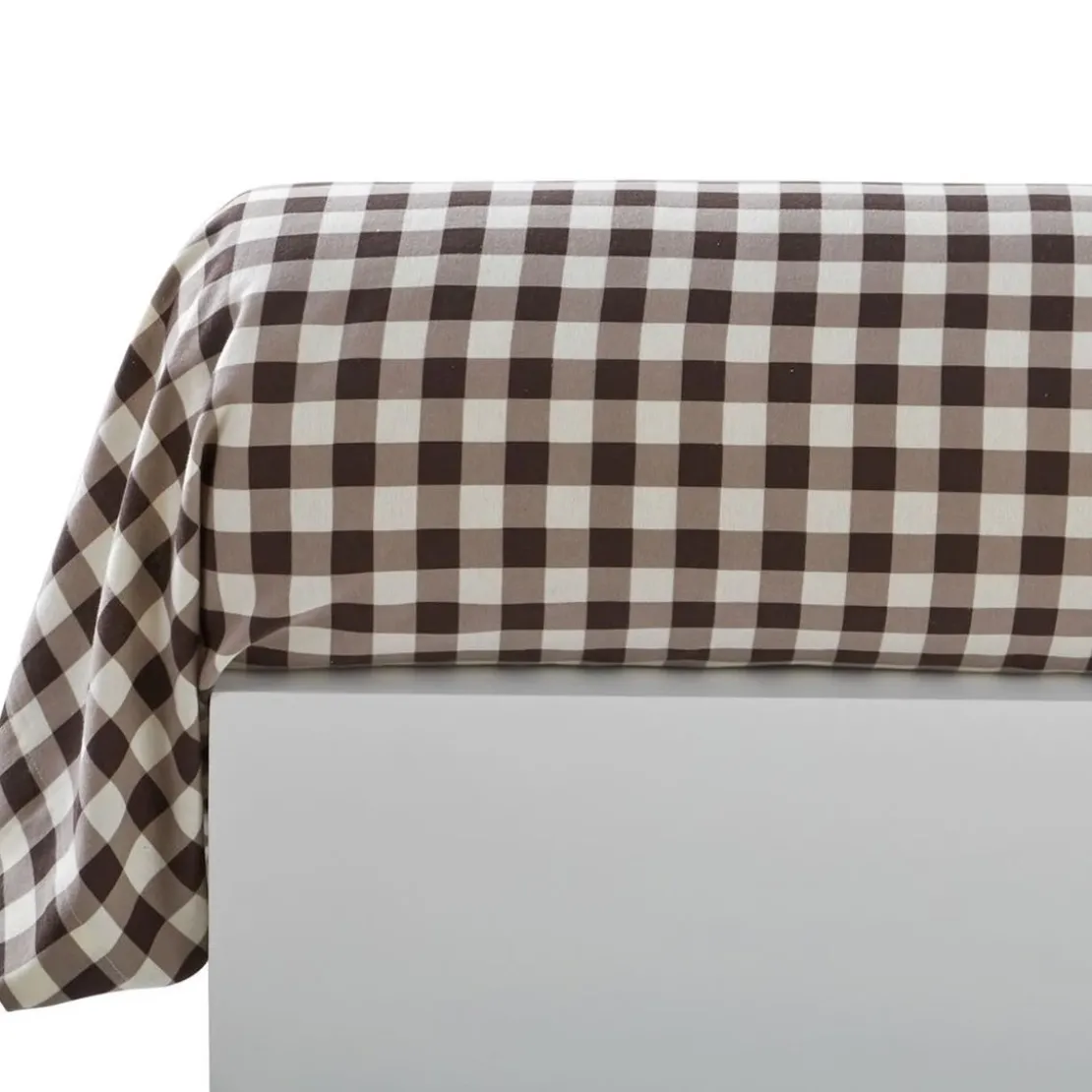 BecquetTaie d'oreiller ou de traversin en flanelle multicolore - HIBOUX