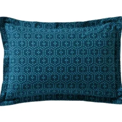 BecquetTaie d'oreiller ou de traversin en coton bleu - CUZCO