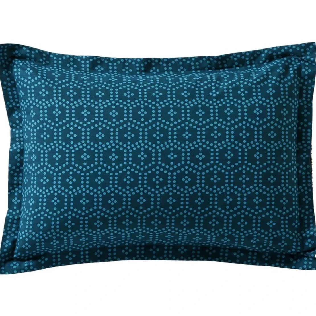 BecquetTaie d'oreiller ou de traversin en coton bleu - CUZCO