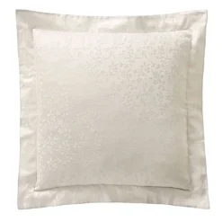 BecquetTaie d'oreiller ou de traversin en satin de coton ivoire - SUZANNA