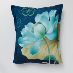 BecquetTaie d'oreiller ou de traversin coton HERON - bleu