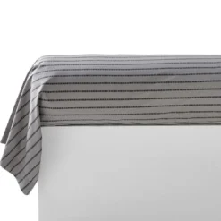 BecquetTaie d'oreiller ou traversin en coton BAXLEY - gris