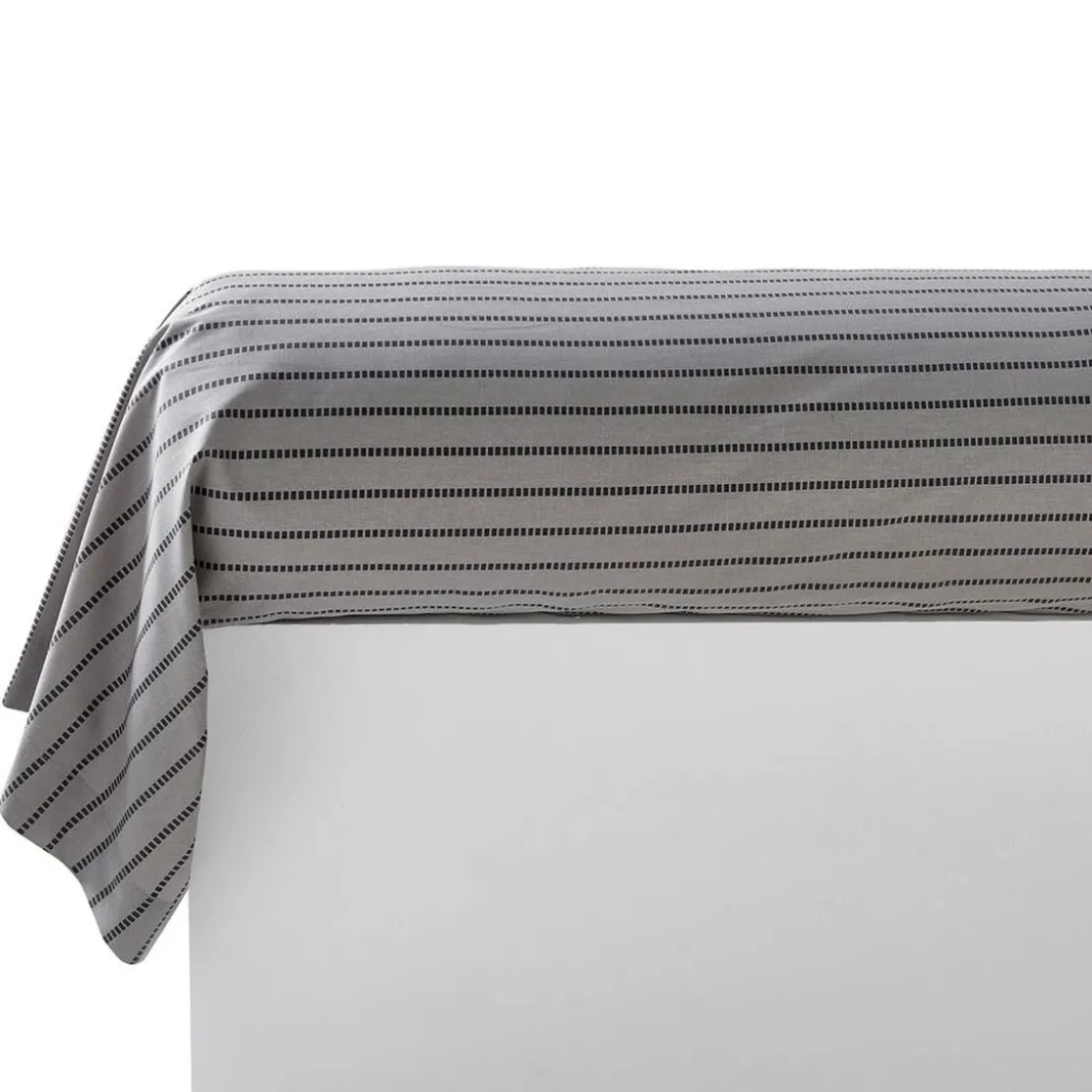 BecquetTaie d'oreiller ou traversin en coton BAXLEY - gris