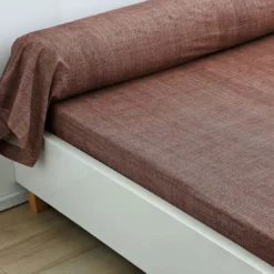 BecquetTaie d'oreiller ou traversin style industriel Marron